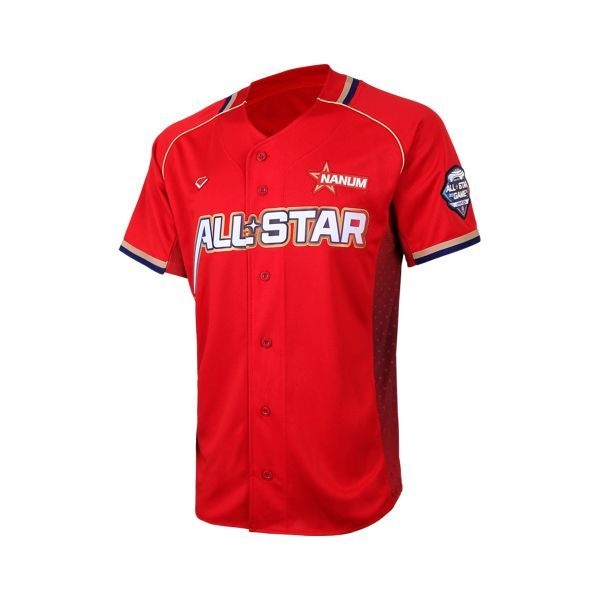 올스타  KBO2021 KBO 나눔 어센틱 유니폼 RED 125