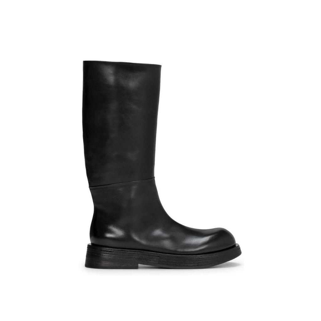 마르셀 Marsell 라운드 토 니하이 부츠 MM4305P011 666 TP970718810