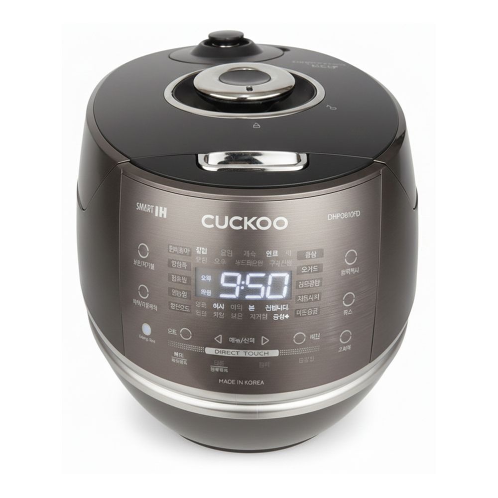 cuckoo 쿠쿠 밥솥 6인용 다크실버 CRP-DHP0610FD
