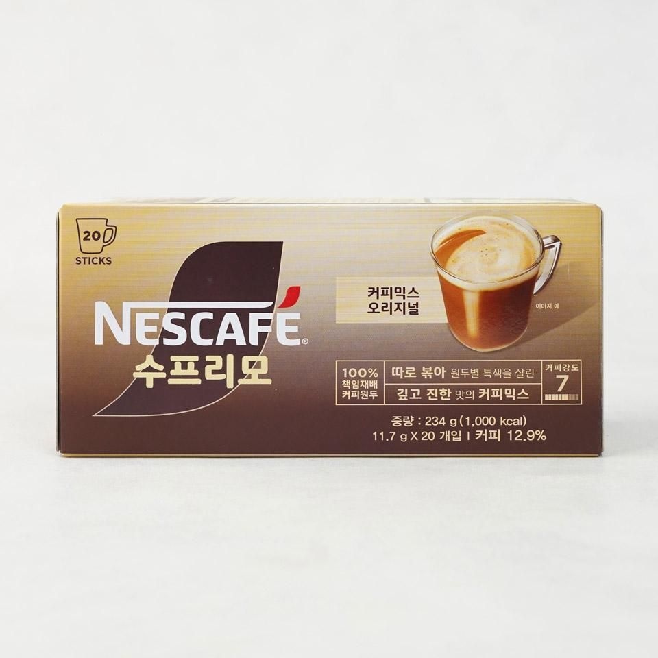 [네슬레]네스카페 수프리모 오리지널 커피믹스 20T 5개
