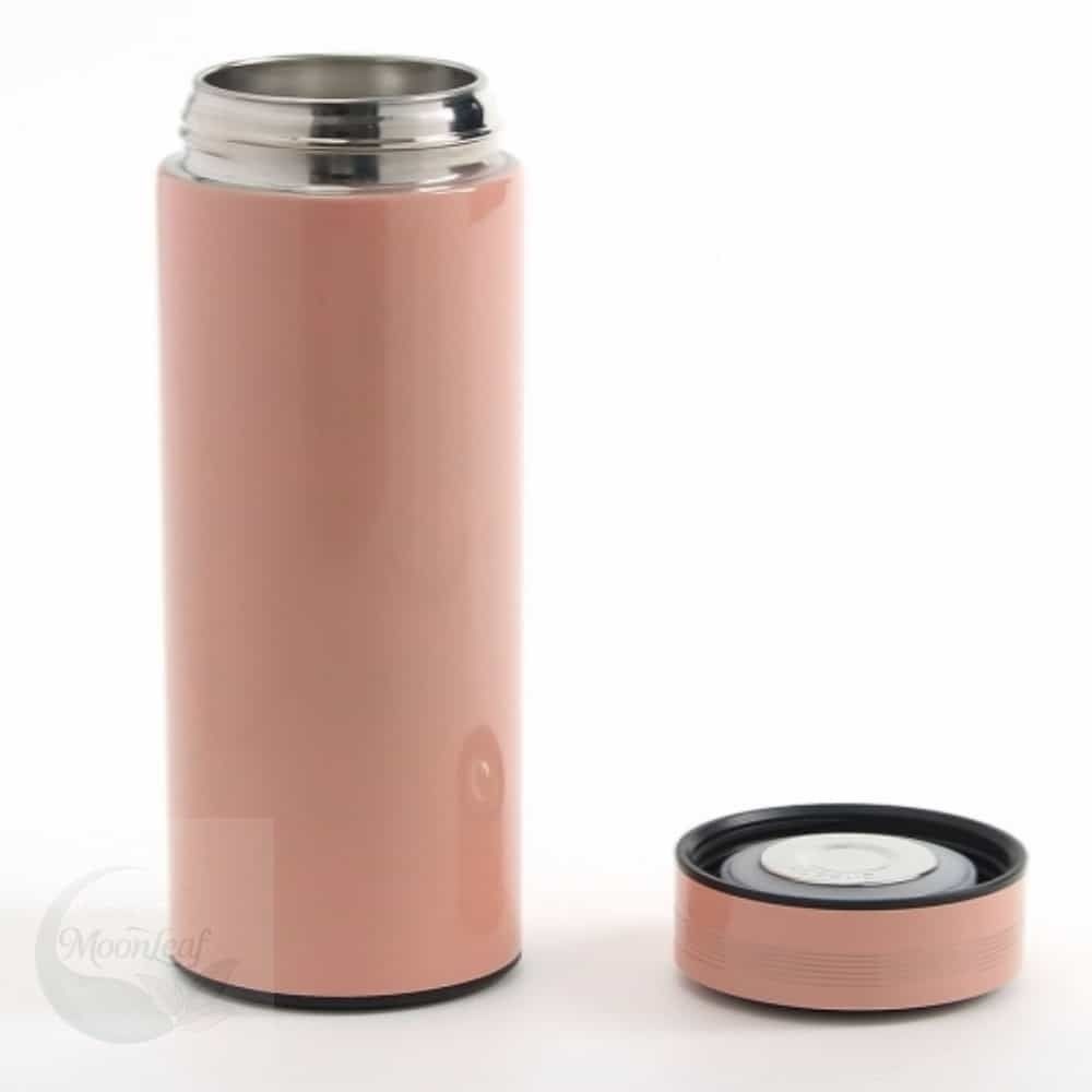 MLSTORE LED 온도표시 보온병 500ML 유광핑크 스텐보온컵 보온텀블러