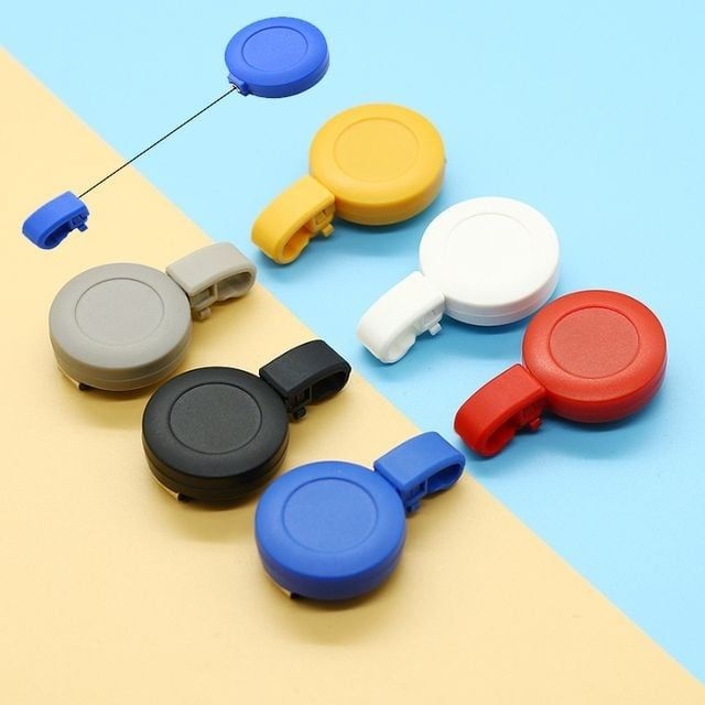 모아락스토어 안전한 목걸이 릴홀더 출입증 카드케이스 릴홀더 출입증 릴홀더