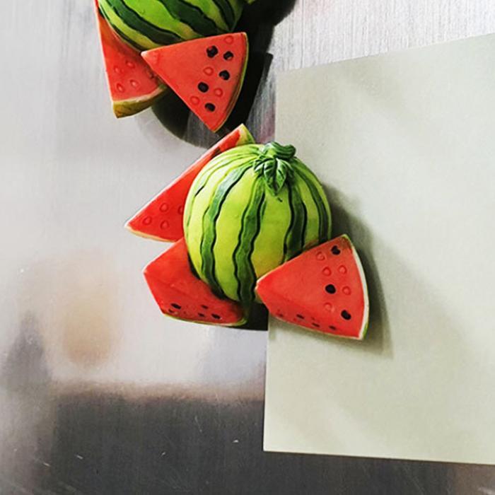 냉장고자석 현관문 마그넷 메모고정 자석 수박