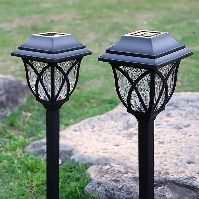 LED 태양광 정원등 외부등 2개입 H5(RGB컬러)
