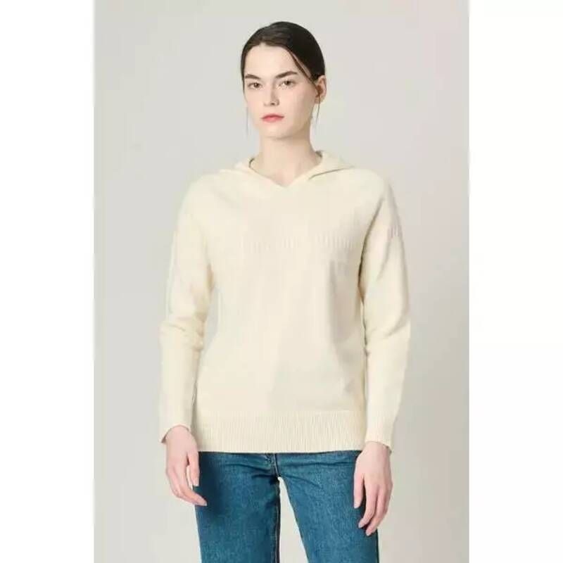 BCBG올앤선드리텍스쳐 레터링 후드 POA4W332 844430