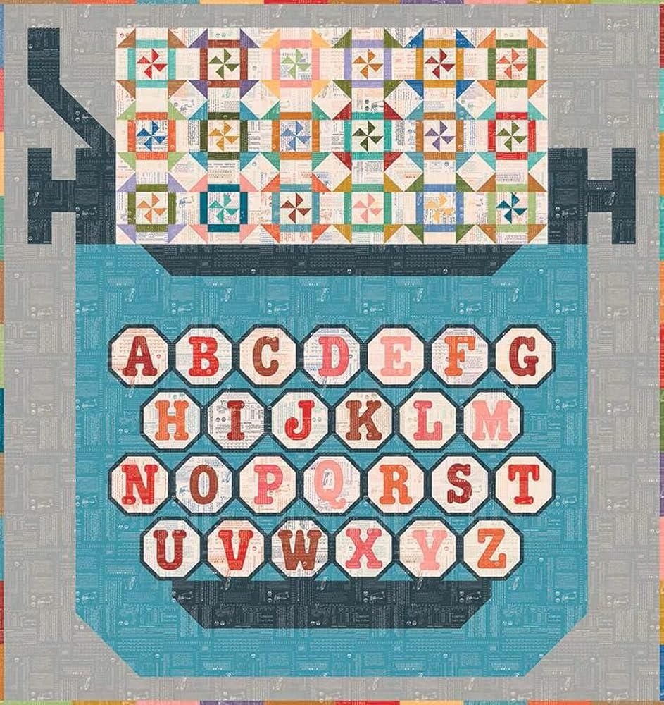 [해외] Riley Blake DESIGNS 디자인 Lori Holt Type/ography Just My Type 퀼트 키트 KT-16850 289184