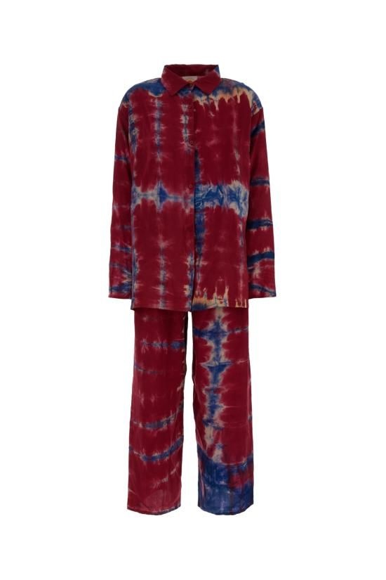 선 체이서즈 25SS 센체이서 스트레이트 팬츠 SHIBORI SILK SET MULTI