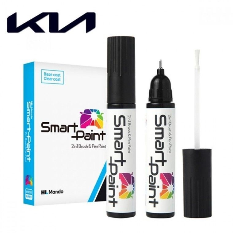 자동차 페인트 차량용 더뉴K9 도색 ABP 붓펜+투명세트 HL만도