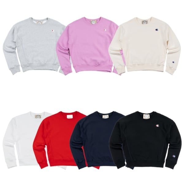 챔피온 챔피온 리버스 위브 C 스몰로고 여성 크루넥 7종 GF750-Y06145 900486