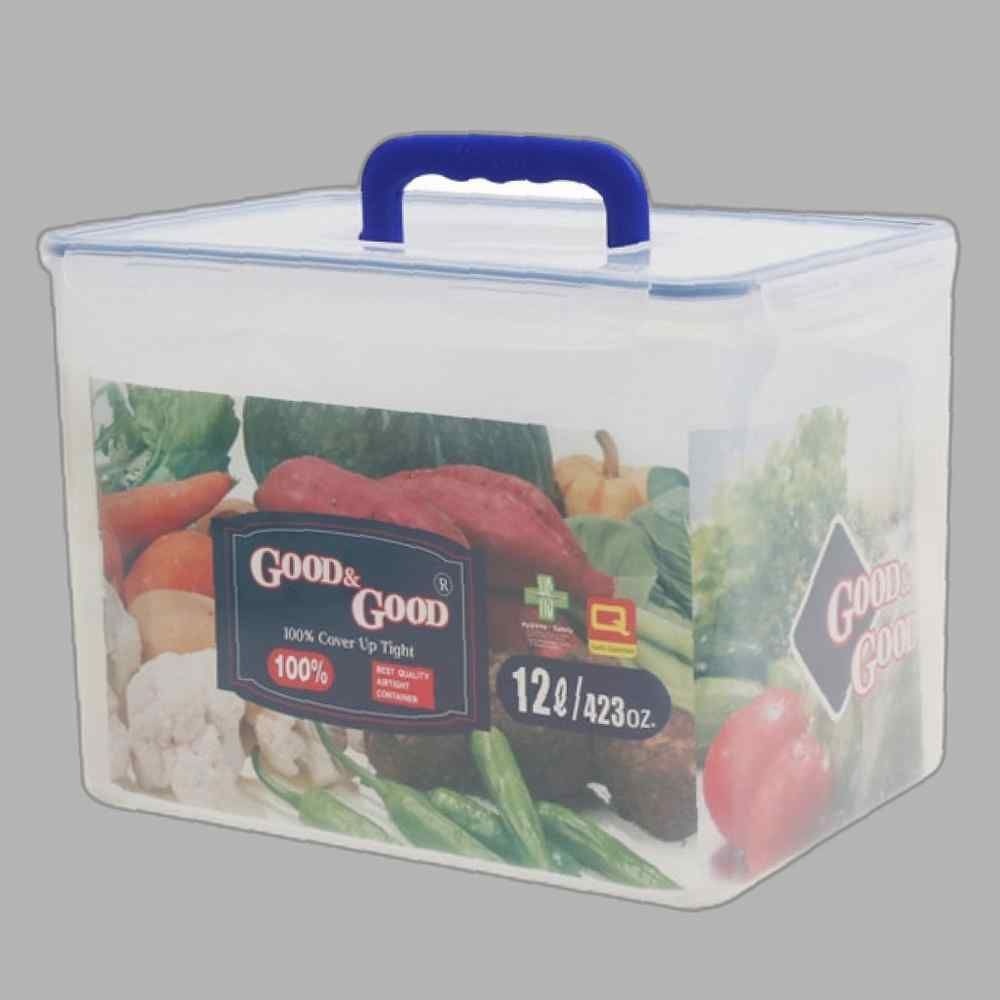 굿앤굿밀폐용기12L(핸디형)
