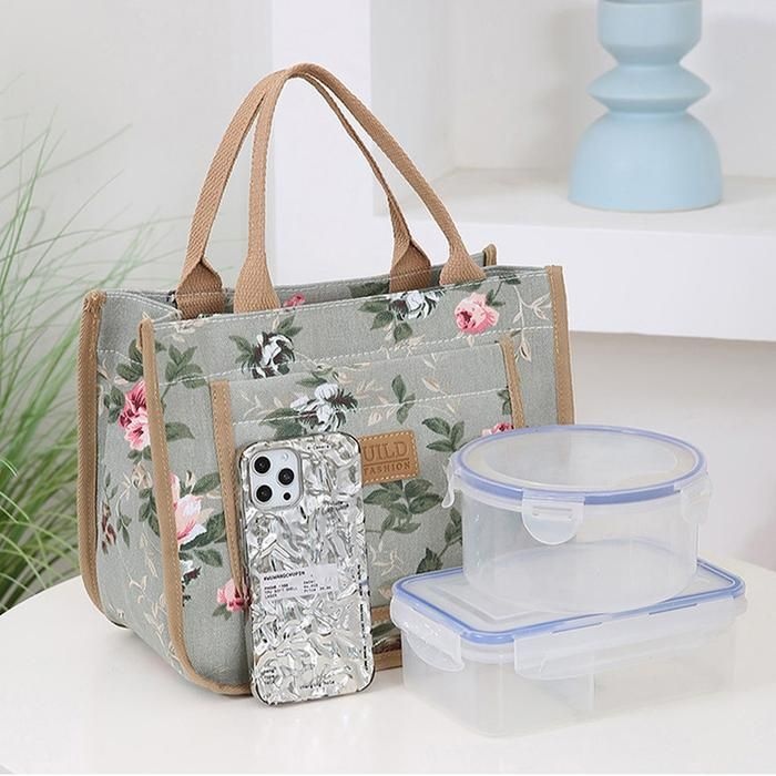 [큰손할인] 로즈토트백 런치백 미니 직장인 손목 도시락가방 점심 손가방