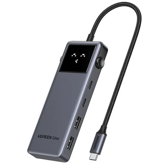 [교보문고] 유그린 UNO 6in1 C타입 HDMI 4K 60Hz USB3.2 멀티허브