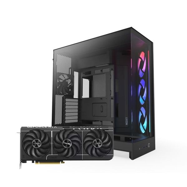 UnKnown NZXT H9 Flow RGB 미들타워 매트 블랙 ASUS PRIME 지포스 RTX 5070 Ti O16G OC D7 16GB 대원씨티에스 (️ ️묶음할인)️