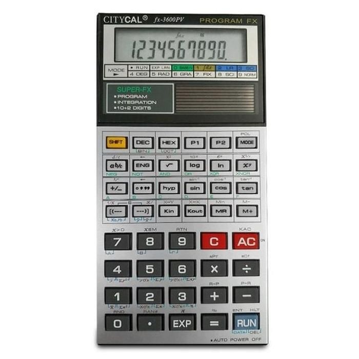 [룽스]계산기 통계 FX-3600PV