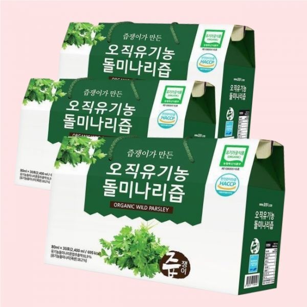 유기농 돌미나리즙 3박스 90포 미나리즙 4452623