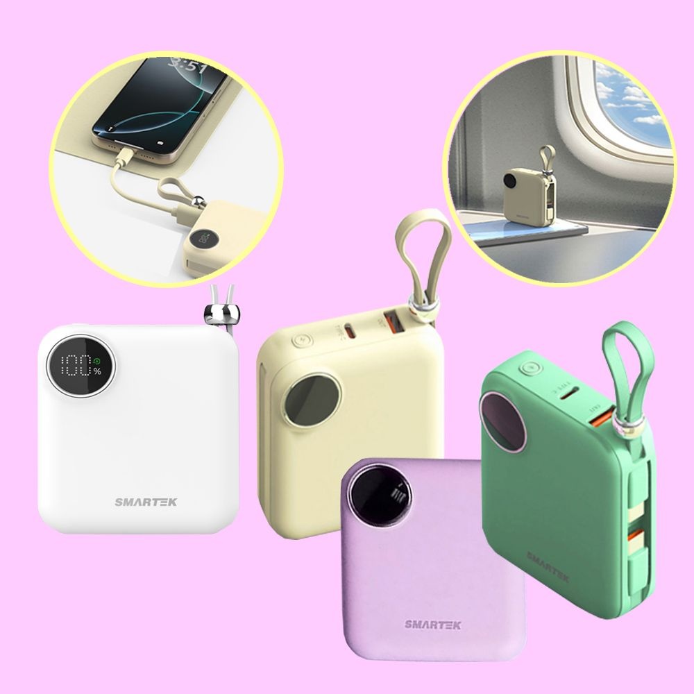팬시 미니 일체형 20W 초미니 보조배터리 10,000mAh 과전압 과충전 과열 방지