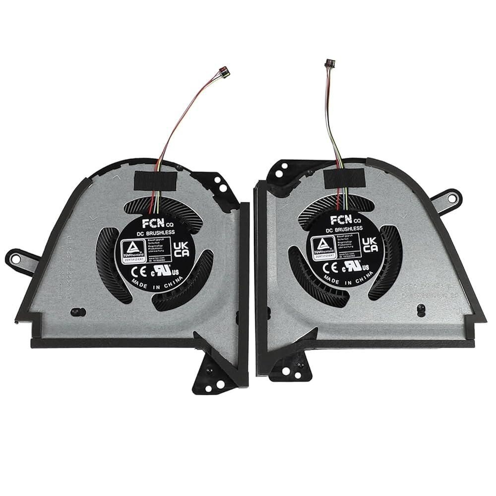 YAEHUYING [해외] ASUS ROG Zephyrus G15 2022 GA503R GA503RM GA503RS GA503RW GA503RX 시리즈, P/N: DFSCK221151812 FPPQ DFSCK221051824 FPPP DC12V 1A 팬용 CPU+GPU 냉