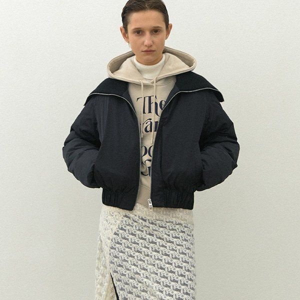 나인Atelier Nain 역시즌택가9000원집업 숏 봄버 점퍼JP-551