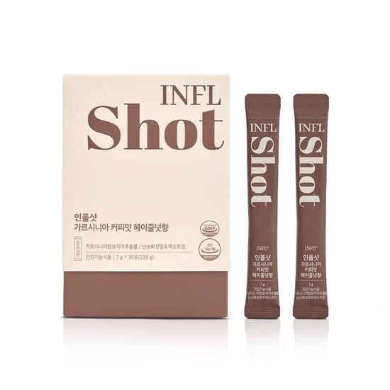 [15일 패키지] 인플샷 가르시니아 커피맛 헤이즐넛향 1박스(30포)