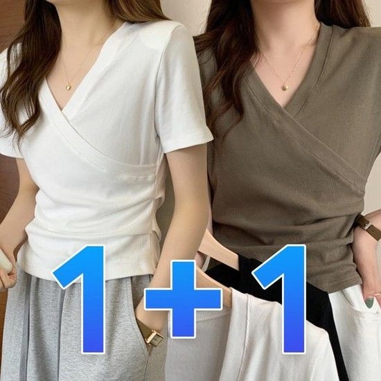 상세페이지 참조 센즈 랩 반팔 티셔츠 2p