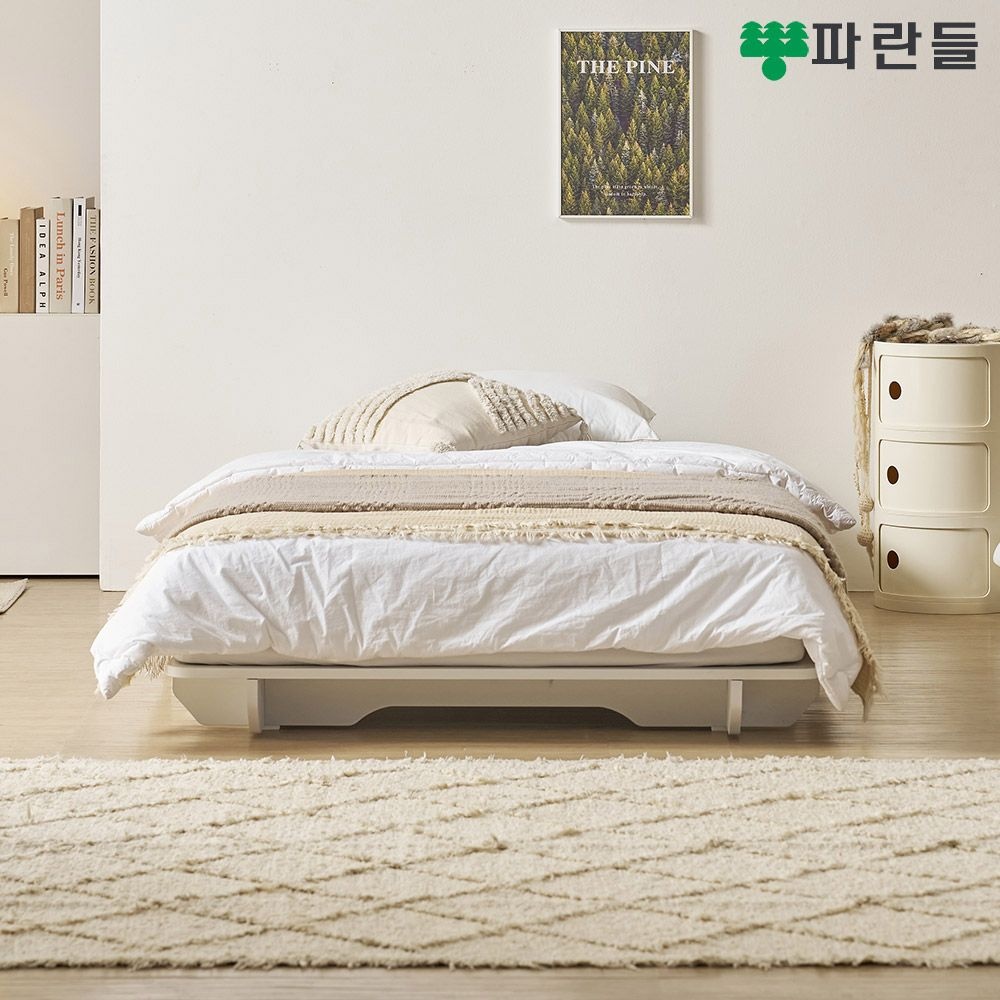 파란들가구 H120 저상형 퀀침대프레임 저상침대프레임 Q침대