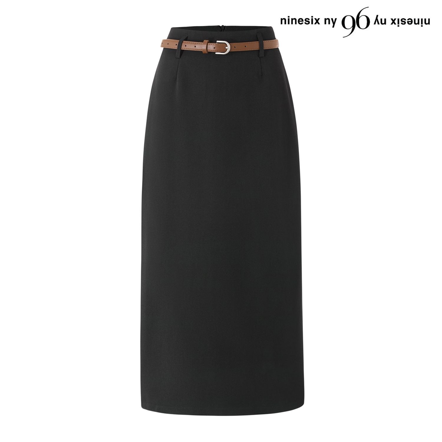(주)DS패션 나인식스뉴욕 데일리 모던 벨티드 H라인 스커트 (NQ1WH001L0)