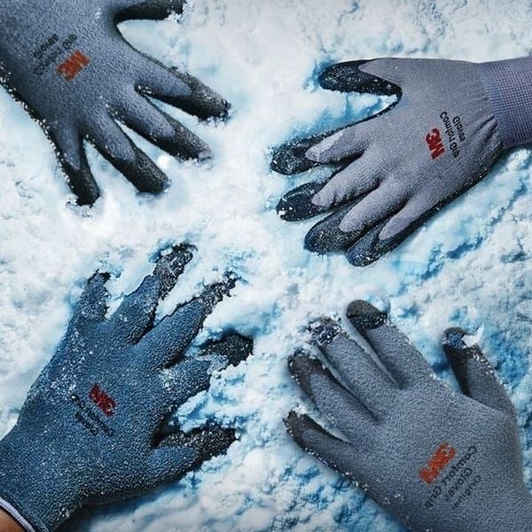 쌍문상회 3M 컴포트그립 오리지널 겨울용 기모 방한장갑 L