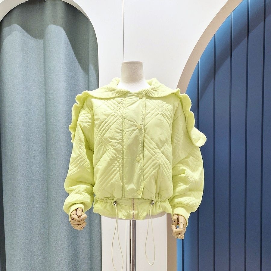 리펜 스튜디오 [AK원주점] [리펜스튜디오] 니트 세일러카라 패딩점퍼 SH02PD600