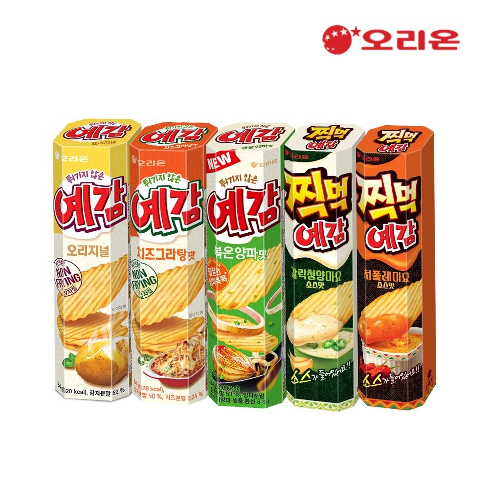 오리온 예감 5종 (기본+치즈+볶음+갈릭청양+치폴레마요)