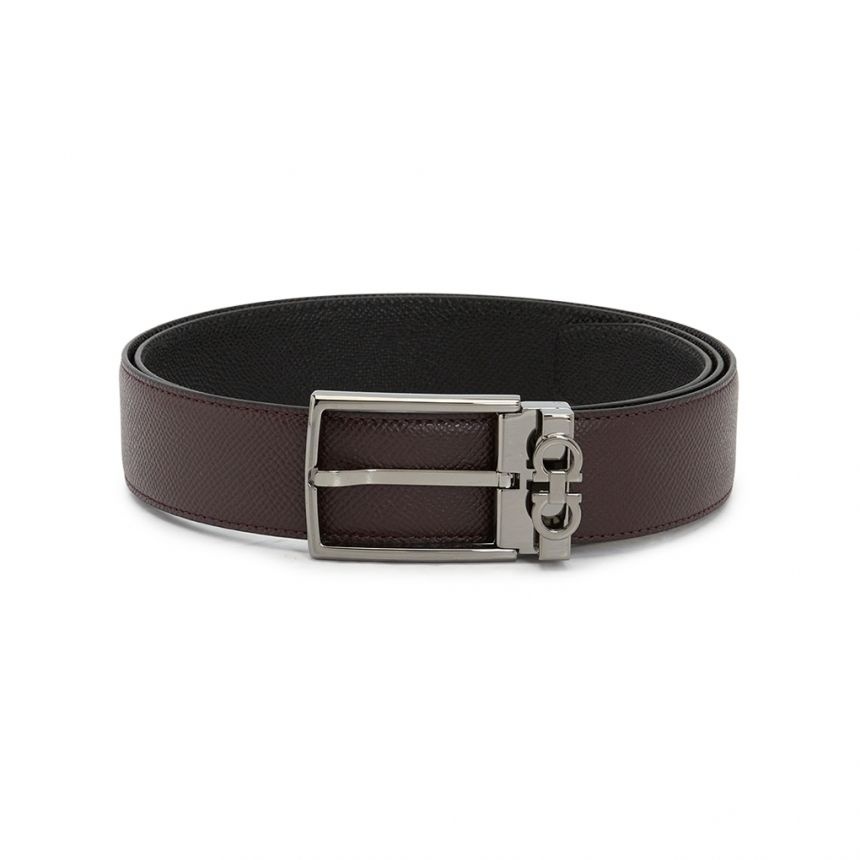 FERRAGAMO 간치니 남성 양면 벨트 67A037 0779991 (프리컷팅)