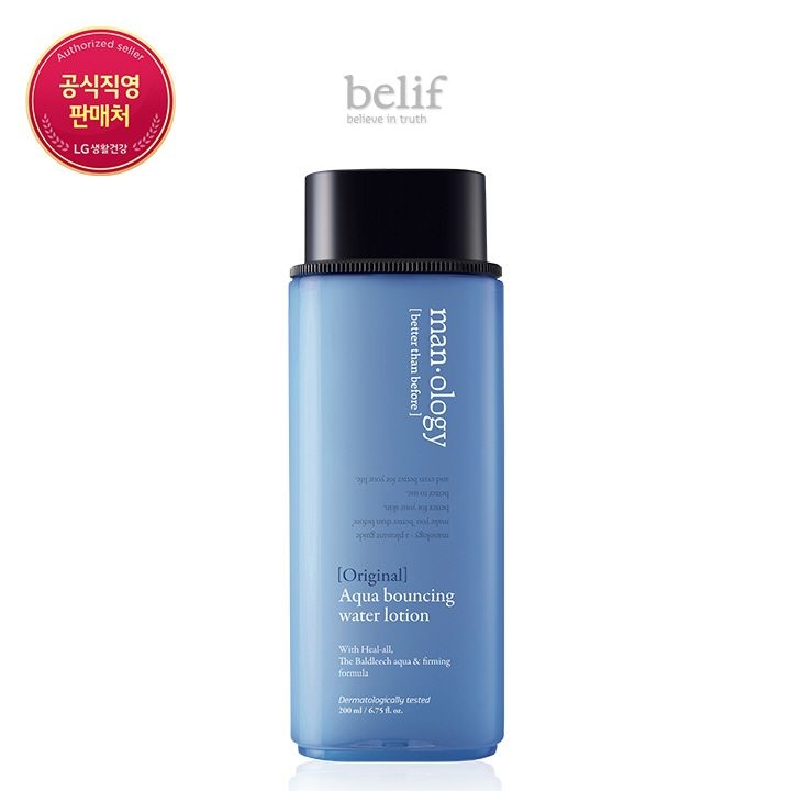 빌리프 맨올로지 오리지널 아쿠아 바운싱 워터 로션 200ml