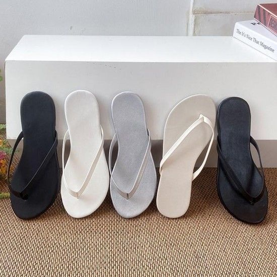 FR-161876 쪼리 베이직 플랫 푹신 3Color 여성등산모자 남성등산모자 남성모자 등