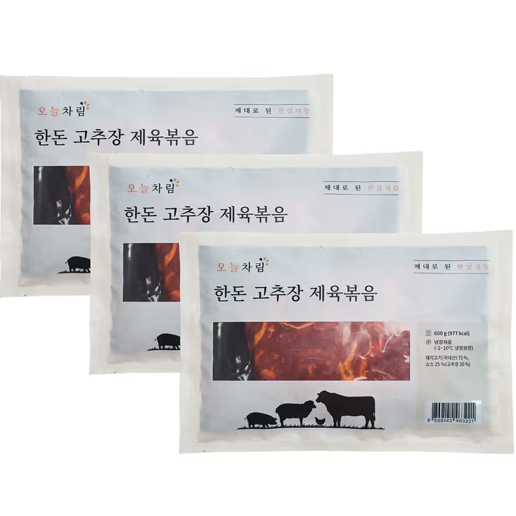 Dailytable Gochujang Pork Bulgogi 600g x 3ea