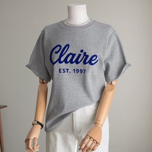 claire 쫀득 후로킹 티셔츠[티셔츠EC236]