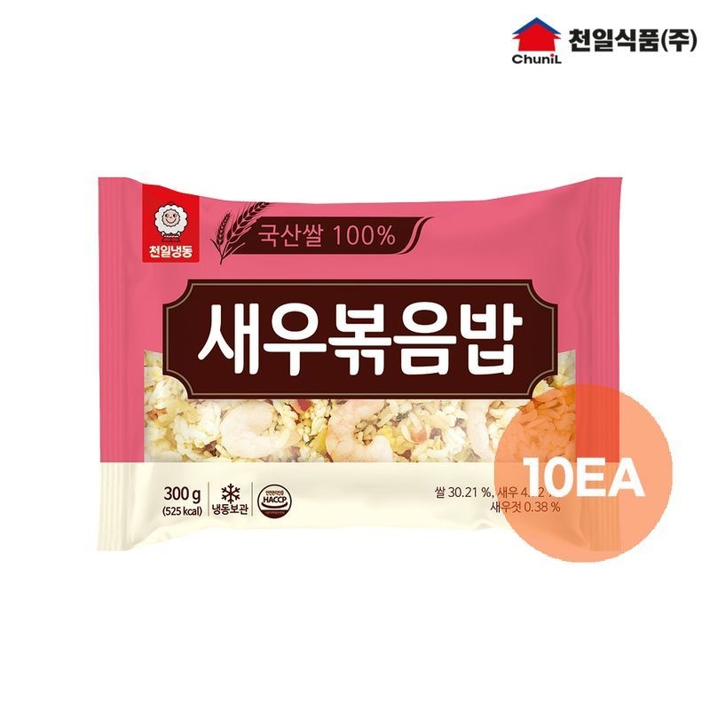 천일식품 볶음밥 300g x 10봉 (새우)