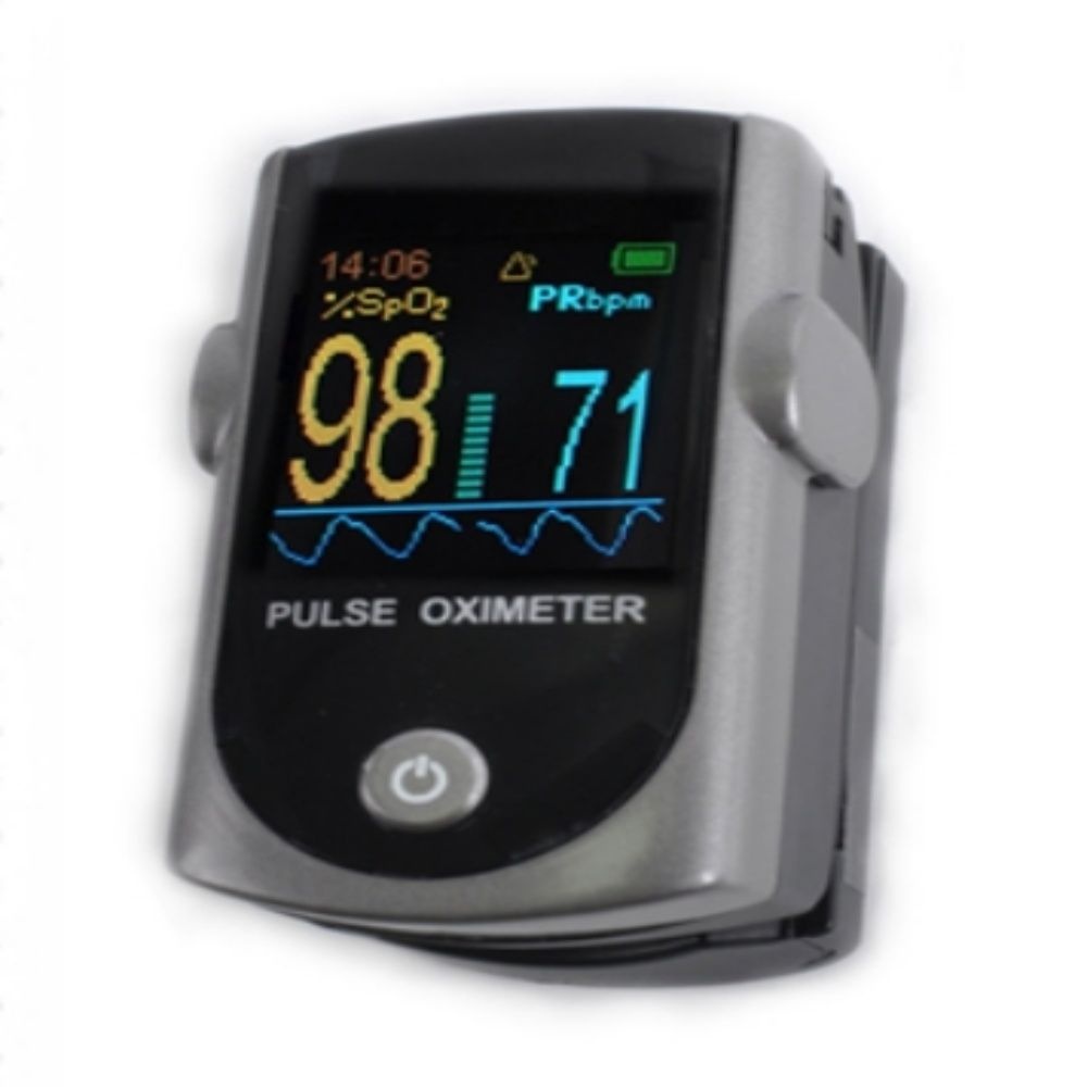 핑거 산소포화도측정기 (고급형) 산소포화도기계 펄스옥시미터 산소측정기 산소농도측정기 의료용산소포화도측