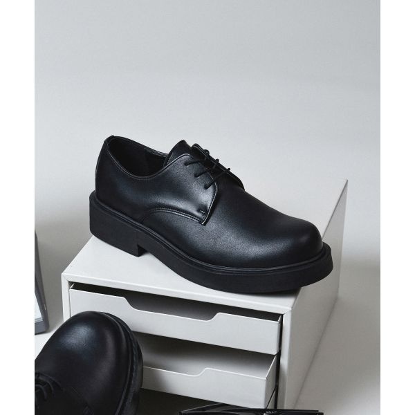 클라시코 CLASSICO 미니멀 볼드 더비 슈즈 FLCCEA1M02