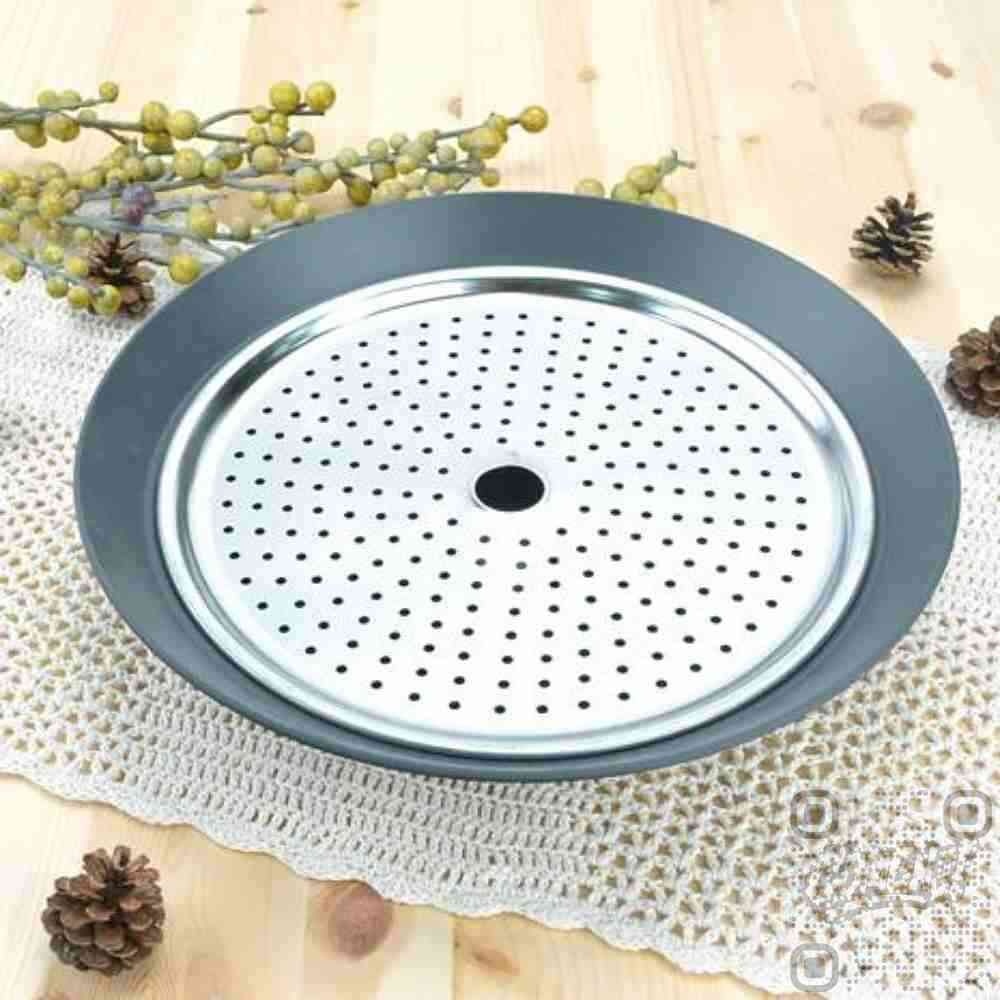 셀더잇 수육전골냄비 경질 채반포함 SET 업소용 가정용 혼술 보쌈워머 워머냄비 샤브샤브냄비