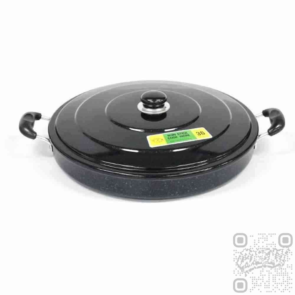 셀더잇 대형 부침개 전판 36~46CM 업소용 생선후라이팬 생선구이팬 코팅후라이팬