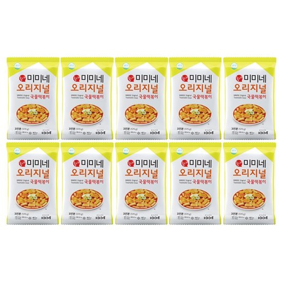 미미네 오리지널 국물떡볶이 570g 10봉