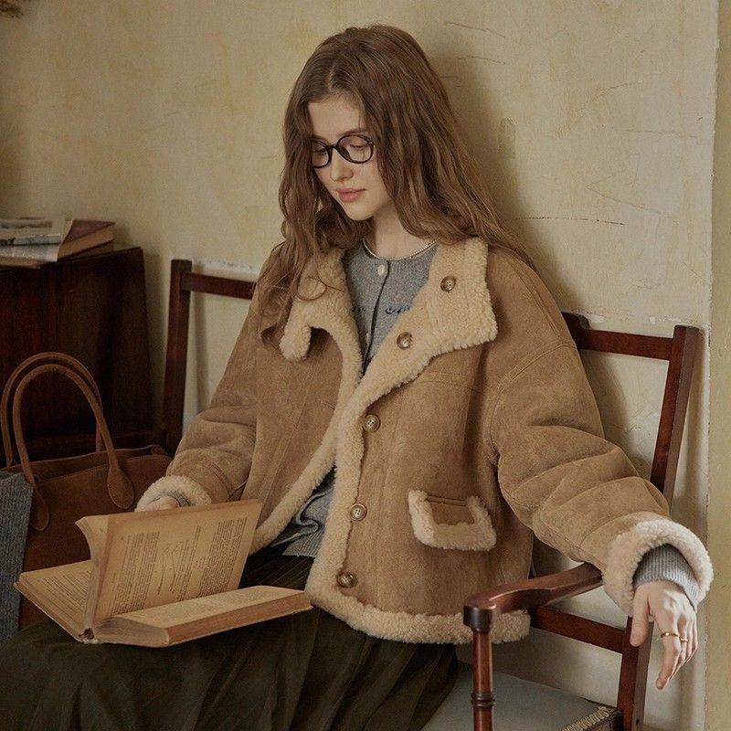 프라우드마리 프라우드마리 1/29일 예약배송 PM Suede reversible jacket1154678