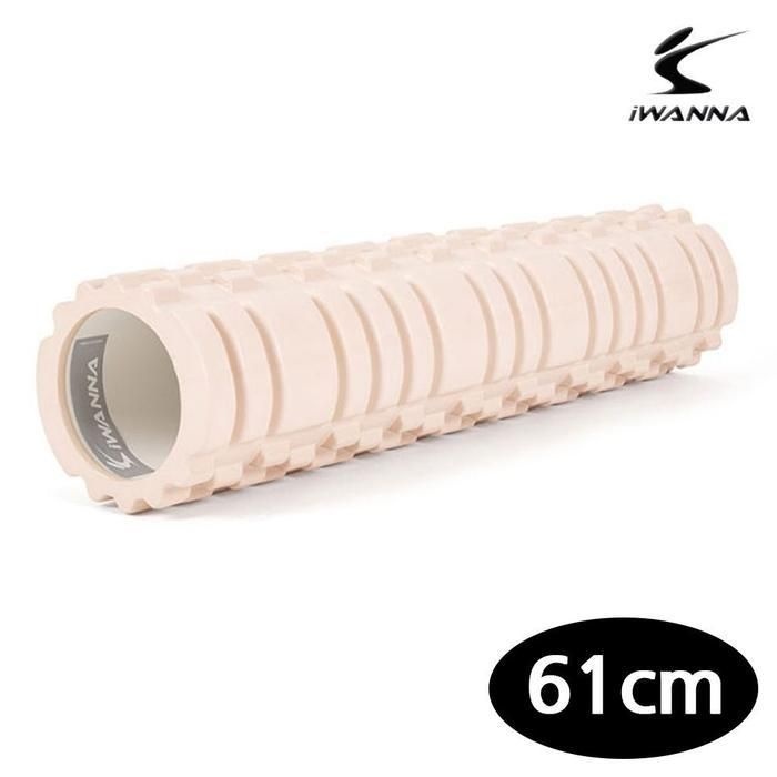 아이워너 마견고한사지 폼롤러 61cm (아이보리크림)