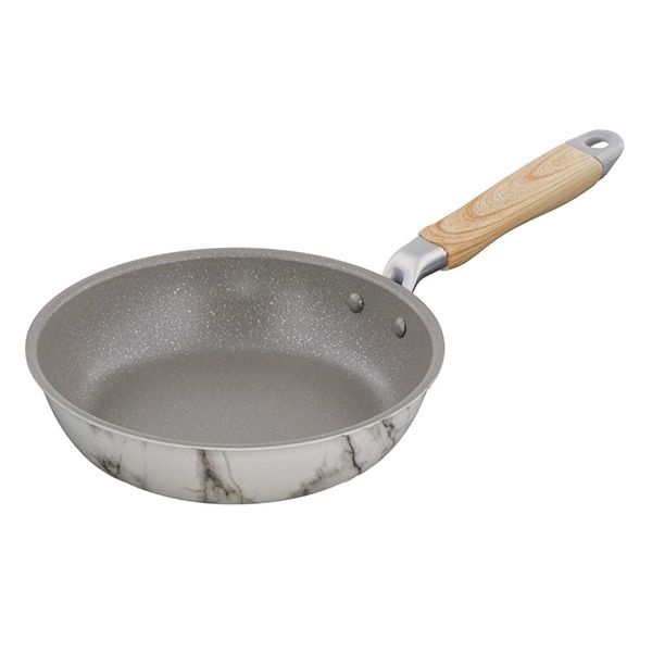 베스트코 MARBLE KITCHEN 프라이팬 스레인지 20cm 대리석 무늬 화이트 NX-121 174771