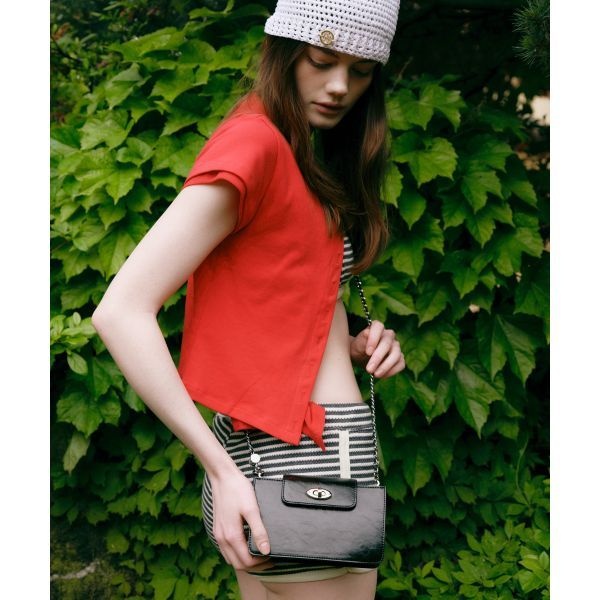 JILL BY JILLSTUART 질바이질스튜어트 JILL BY JILLSTUART 안나 스몰 체인 크로스백 - 4color JLBA5E021BK JLBA5E022WT JLBA5E024SV JLBA5E023P2 1199287