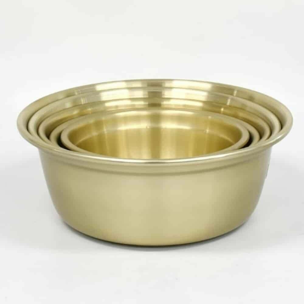 (현대Hmall) 업소용 ETX370C4 양은그릇 35.5x13cm 비빔그릇 큰밥그릇