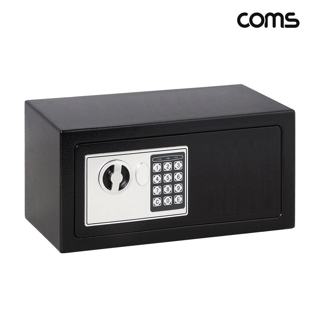 [ST193] Coms 가정용 미니 스마트 금고 350x250x150mm 와이드형
