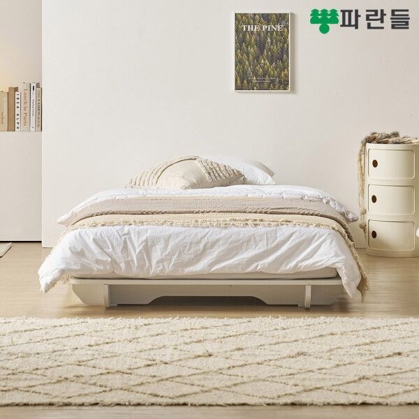 [다오름] [착불배송] 파란들가구 H120 저상형 퀀침대프레임 저상침대프레임 Q침대