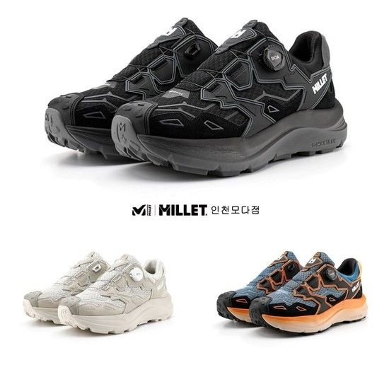 밀레 디맥스 LT-102 GTX_MXTSB914 사계절 고어텍스(방수) 가볍고 통기성 우수한 일상워킹트레킹등산화 G_IC