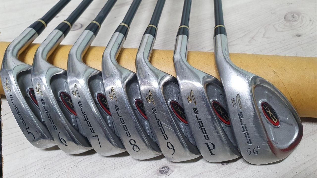 [Cobra][중고] 코브라 p 코브라 cxi 남성용 그라파이트 아이언 세트 / 쓩