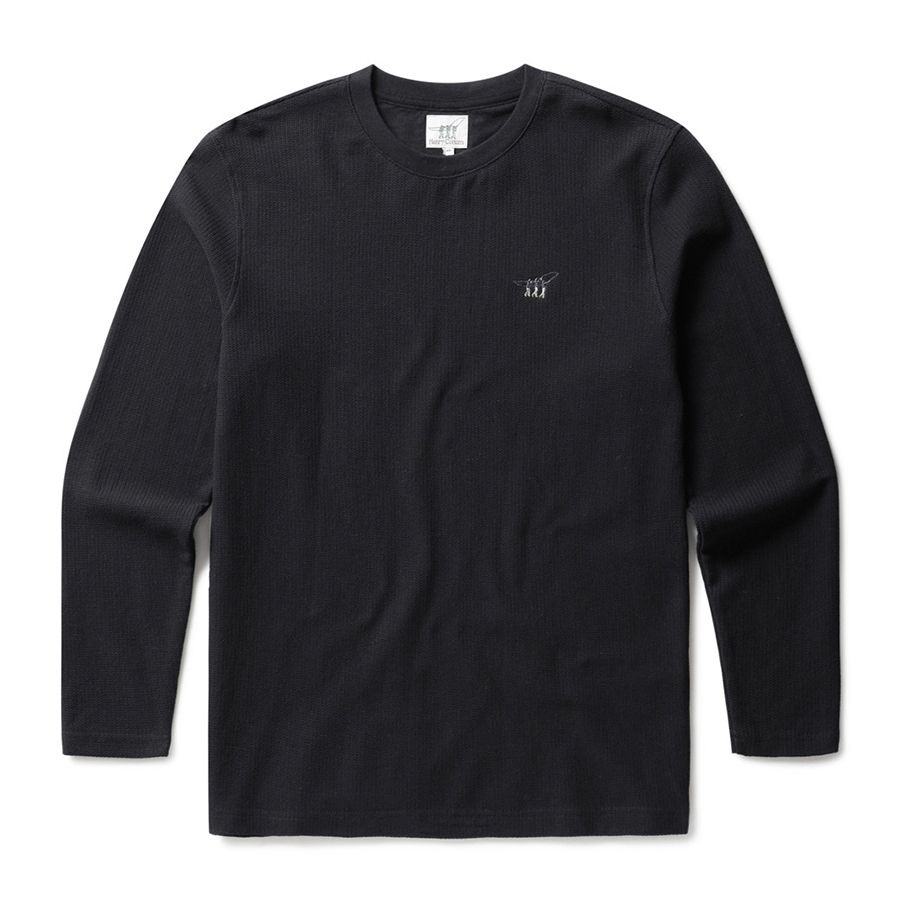 헨리코튼 Spring 잔조직 라운드 티셔츠 AHTAS25311BKX